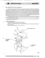 Preview for 57 page of Lotus Elise 2001 Service Notes