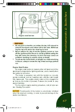 Предварительный просмотр 49 страницы Lotus ELISE 2007 Owner'S Handbook Manual