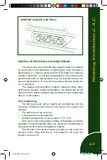 Предварительный просмотр 65 страницы Lotus ELISE 2007 Owner'S Handbook Manual