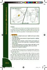 Предварительный просмотр 108 страницы Lotus ELISE 2007 Owner'S Handbook Manual