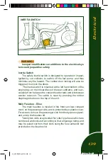 Предварительный просмотр 141 страницы Lotus ELISE 2007 Owner'S Handbook Manual