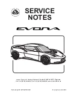 Lotus Evora Service Notes preview