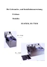 Preview for 7 page of Lotus FE-07EM Instructions For Installation And Use Manual