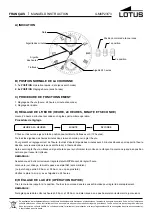 Preview for 4 page of Lotus ILM6P23/73 Instruction Manual