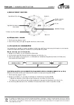 Preview for 4 page of Lotus ILMJS10 Instruction Manual