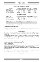 Preview for 19 page of Lotus PCCD-64ET Instructions For Installation And Use Manual