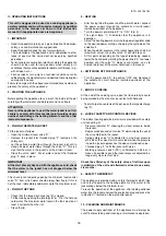 Preview for 18 page of Lotus PI 50 - 78 ET Instructions For Installation And Use Manual