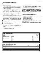 Preview for 39 page of Lotus PI 50 - 78 ET Instructions For Installation And Use Manual