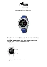 Lotus SMARTIME 50006 User Manual preview