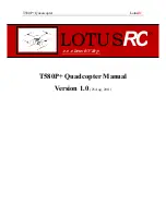 LotusRC T580P+ User Manual preview