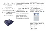 LOUDLINK LLK-266BLUE Installation Manual preview