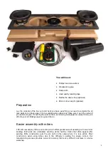 Предварительный просмотр 2 страницы Loudspeaker Kit C6S Assembly Instructions Manual