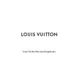 Louis Vuitton Horizon QAB1 Manual предпросмотр