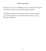 Preview for 15 page of Louis Vuitton Tambour Horizon Quick Start Manual