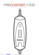 Предварительный просмотр 2 страницы Louis ProCharger 1.000 User Manual