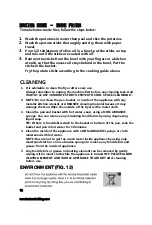 Preview for 12 page of Louise Sturhling AF-KQ2CHR02 Instruction Manual