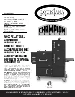 Louisiana Grills LG Champion 61500 Instructions And User Manual предпросмотр