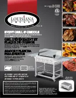 Louisiana Grills LG4BGGC1 Assembly And Operation Manual предпросмотр