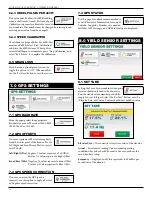 Preview for 10 page of Loup Electronics Elite YIELD MONITOR Operation Manual