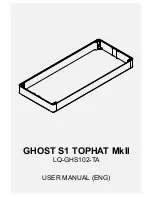 Предварительный просмотр 1 страницы LOUQE GHOST S1 TOPHAT MkII User Manual