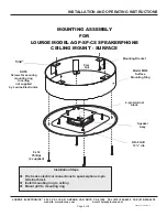 Preview for 5 page of Louroe Electronics AOP-SP-CF Installation And Operating Instructions Manual