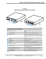 Предварительный просмотр 3 страницы Louroe Electronics AOP-XD Installation And Operating Instructions Manual