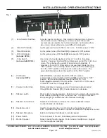 Preview for 2 page of Louroe Electronics AP-4TB-RM Installation And Operating Instructions Manual