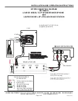 Предварительный просмотр 4 страницы Louroe Electronics AP-4TB Installation And Operating Instructions Manual