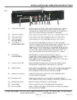 Preview for 2 page of Louroe Electronics AP-8TB-RM Installation And Operating Instructions Manual