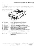 Предварительный просмотр 2 страницы Louroe Electronics ASK-4 101C Installation And Operating Instructions Manual