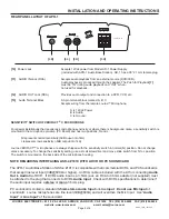 Предварительный просмотр 3 страницы Louroe Electronics ASK-4 101C Installation And Operating Instructions Manual