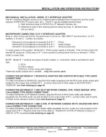 Preview for 3 page of Louroe Electronics ASK-4 300 Installation And Operation Instruction Manual