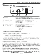 Предварительный просмотр 3 страницы Louroe Electronics ASK-4 601 Installation And Operating Instructions Manual