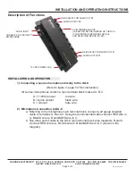 Предварительный просмотр 2 страницы Louroe Electronics DA-8 Installation And Operating Instructions Manual