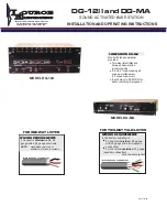 Louroe Electronics DG-12II Installation And Operating Instructions Manual preview