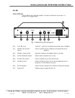 Предварительный просмотр 9 страницы Louroe Electronics DG-12II Installation And Operating Instructions Manual