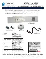 Louroe Electronics LE-018 Installation And Operating Instructions Manual preview