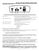 Preview for 3 page of Louroe Electronics LE-363 Installation And Operating Instructions Manual