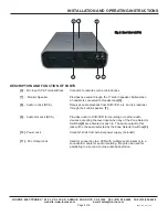 Preview for 3 page of Louroe Electronics LE-393 Installation And Operating Instructions Manual