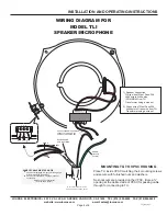 Предварительный просмотр 4 страницы Louroe Electronics TLI-CF Installation And Operating Instructions Manual