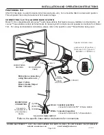 Предварительный просмотр 2 страницы Louroe Electronics TLO Installation And Operating Instructions