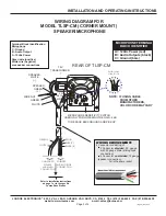 Предварительный просмотр 3 страницы Louroe Electronics TLSP-CM Installation And Operating Instructions