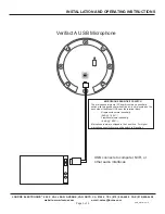 Preview for 3 page of Louroe Electronics Verifact A USB Installation And Operating Instructions