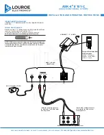 Предварительный просмотр 2 страницы Louroe ASK-4 # 101-C Installation And Operating Insctruction Manual