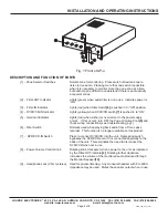 Preview for 2 page of Louroe ASK-4 104 Installation And Operating Instructions Manual