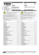 Предварительный просмотр 1 страницы LOVATO ELECTRIC DCRG8 Instruction Manual