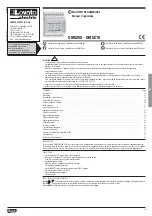 Предварительный просмотр 19 страницы LOVATO ELECTRIC DMG200 Instruction Manual