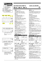 LOVATO ELECTRIC DMK 60 Manual preview