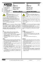 Preview for 1 page of LOVATO ELECTRIC EXM10 30 Instruction Manual