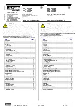 Предварительный просмотр 1 страницы LOVATO ELECTRIC FFL700EP Instruction Manual